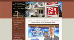Desktop Screenshot of miamiloanmodificationattorney.com